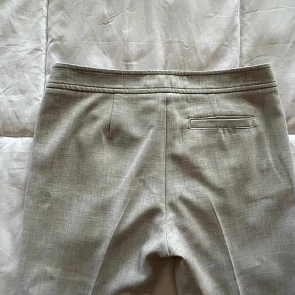 Trina Turk gray trouser wide leg pants 8 - Picture 6 of 11